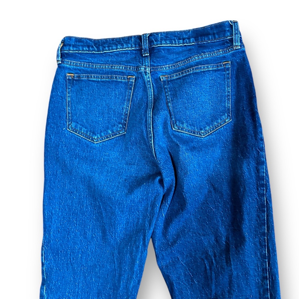Abercrombie & Fitch The Straight Mid Rise Curve Love Denim Sz 28 extra long - Picture 12 of 14